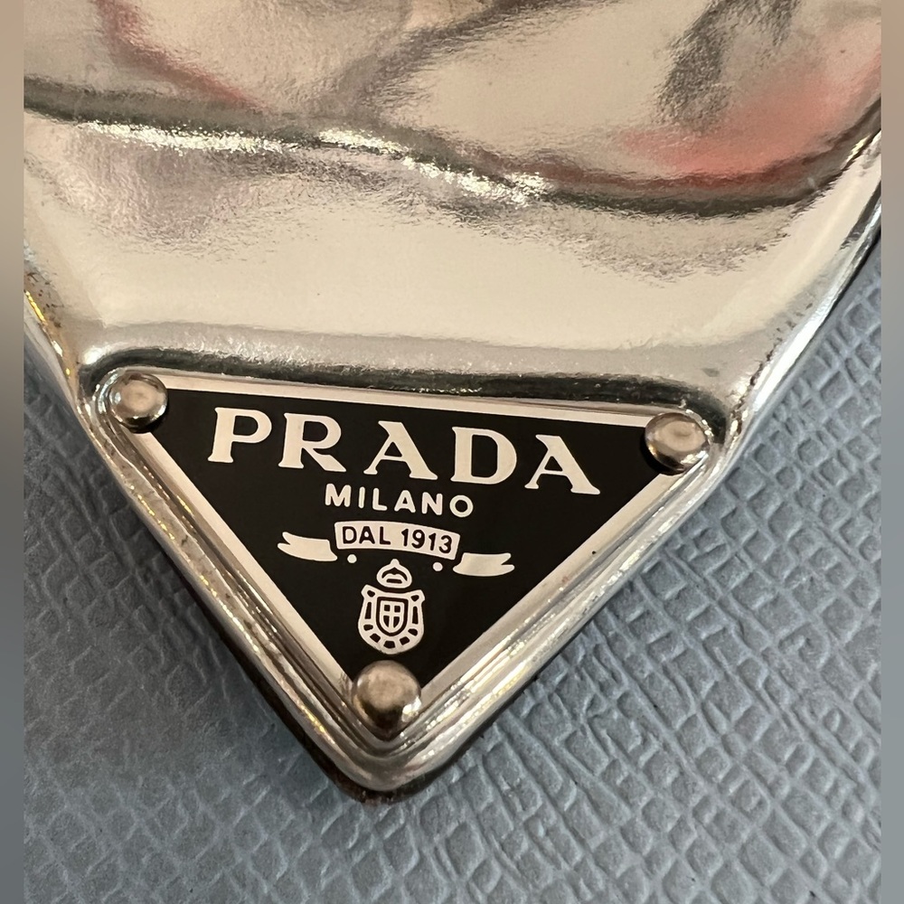 PRADA Logo-print Plexiglas high-heel slides EU:35.5 - Picture 6 of 12